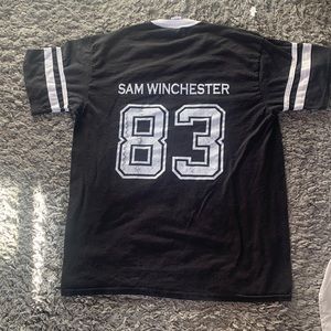 Supernatural themed tee shirt